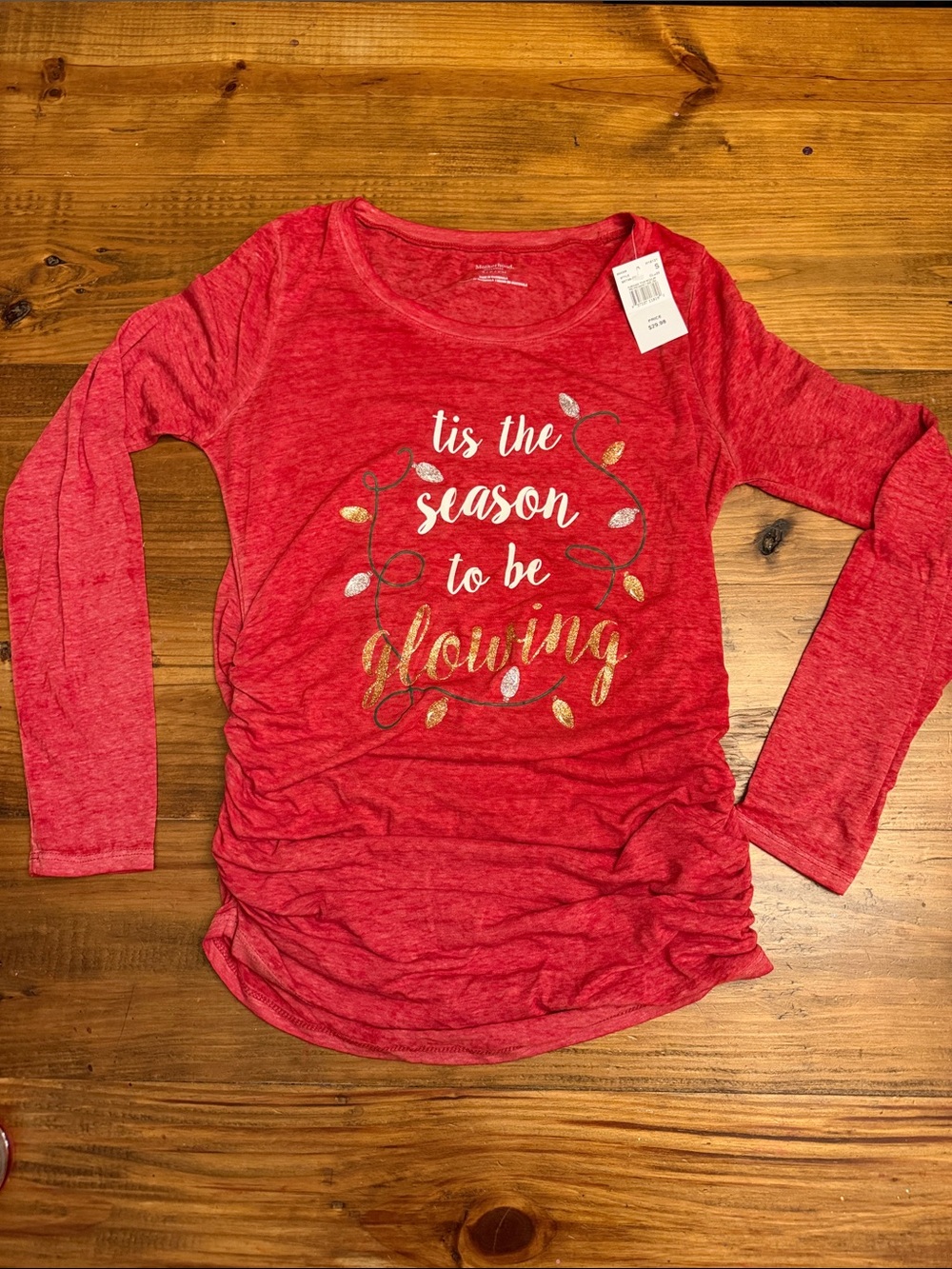 Motherhood Maternity "Tis The Season to be Glowing"